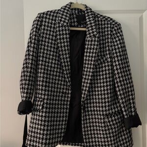 Black & White Women's Blazer